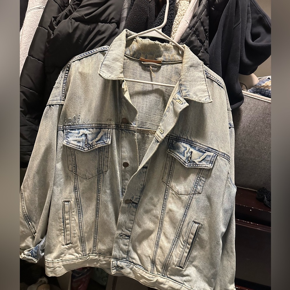 Free People Jean Jacket denim